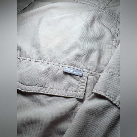 Columbia Silver Ridge 2.0 Omni Shade Sun Protection Shirt Top, size XL Utility - Picture 3 of 14